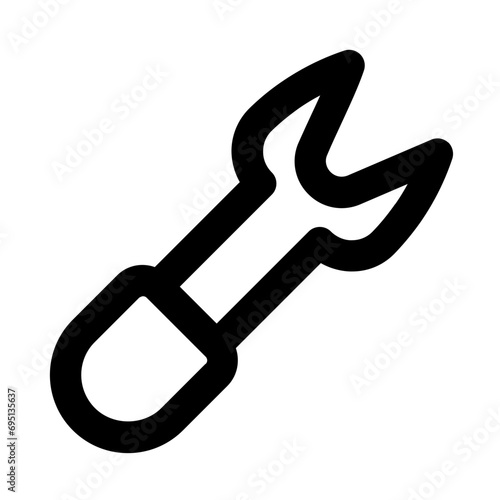 Fork Line UI Icon