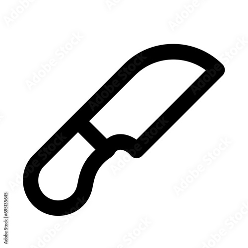 Knife Line UI Icon