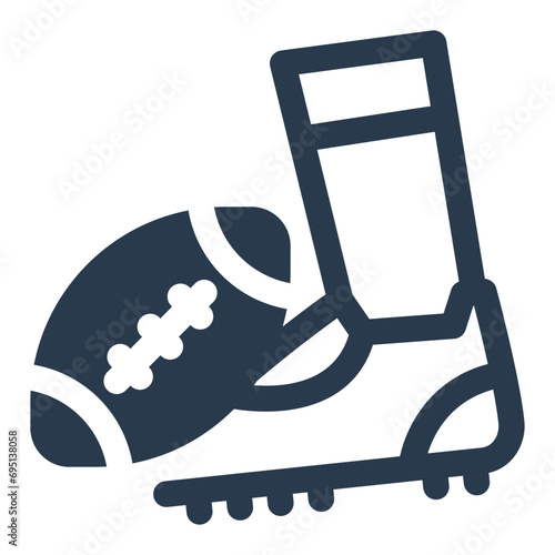 Exciting Kickoff Vector Icon Illustration for Game Start