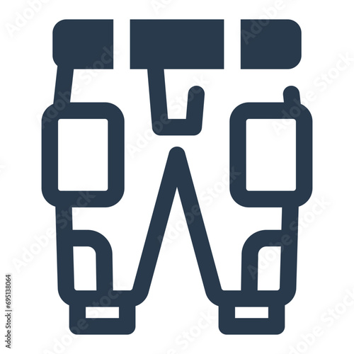 Comfortable Pant Vector Icon Illustration for Player Apparel