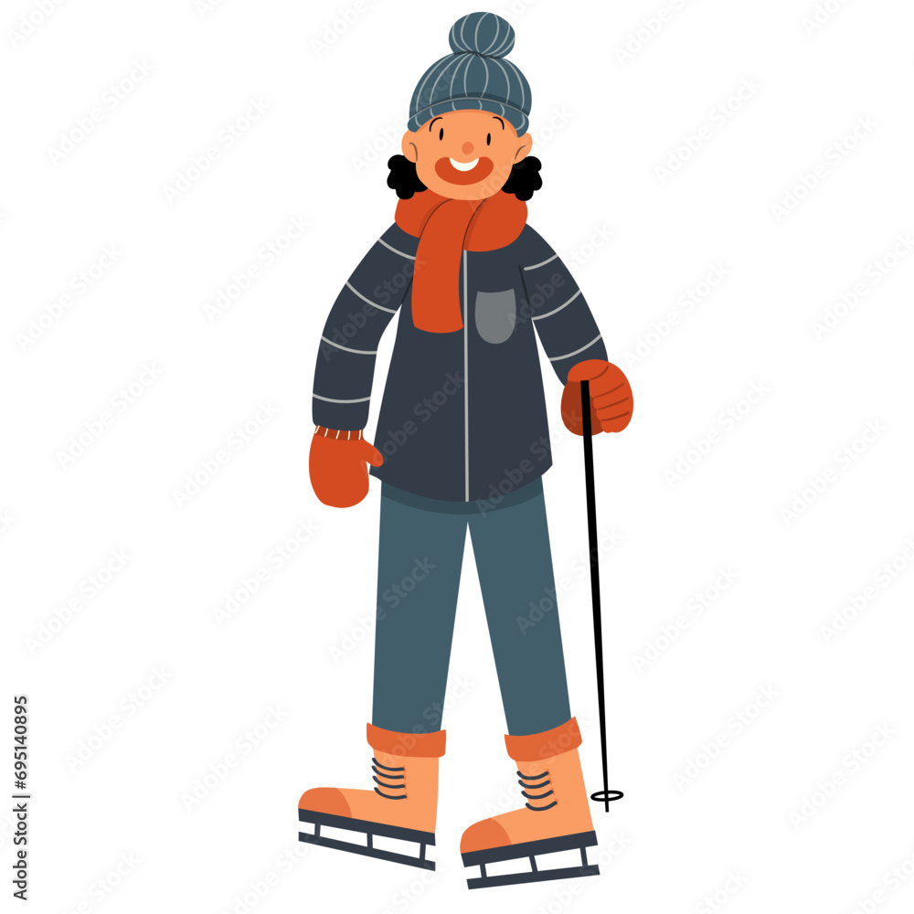 Man Ice Skating Illustration, Ice Skating illustration, Man Ice Skating, Ice Skating Vector, Ice Skating Character Man Ice Skating Illustration, Ice Skating illustration, Man Ice Skating, Ice Skating Vector, Ice Skating Character