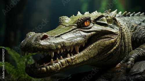 A Crocodile animal © Mahenz