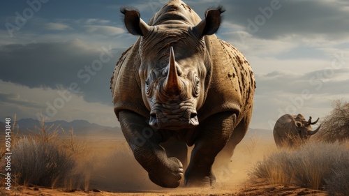 A Rhinoceros animal © Mahenz