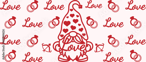 Background Gnome Valentine
