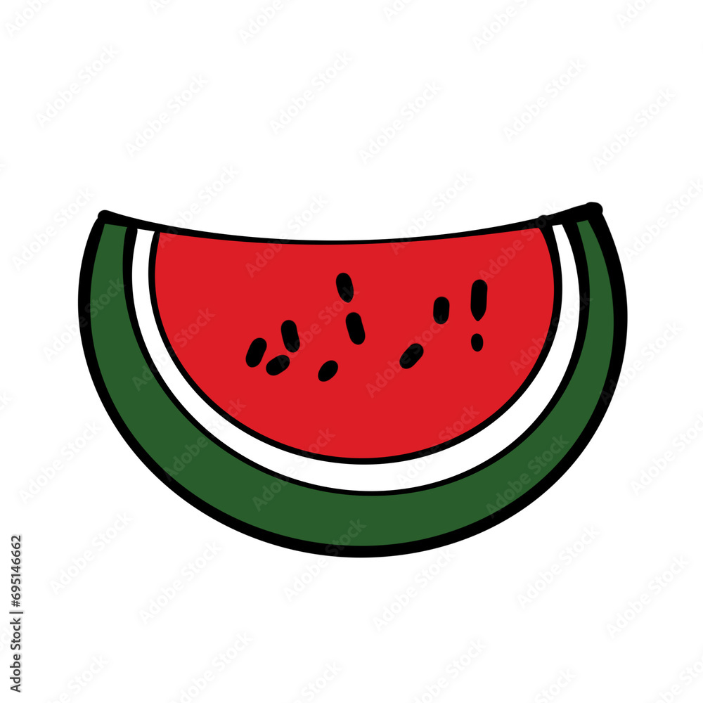 slice of watermelon slice of watermelon