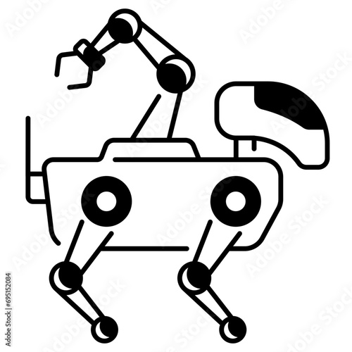 Robotic Animal Icon