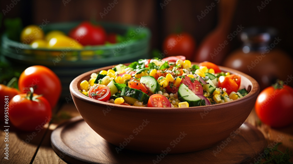 salad in a bowl HD 8K wallpaper Stock Photographic Image salad in a bowl HD 8K wallpaper Stock Photographic Image