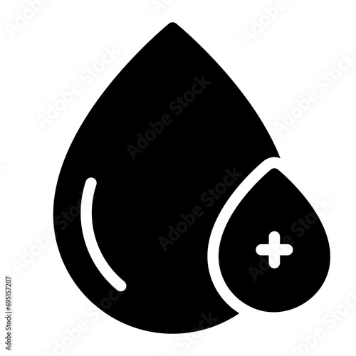 blood type ab Solid icon
