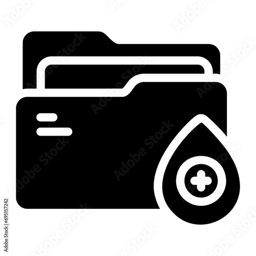 blood type Solid icon
