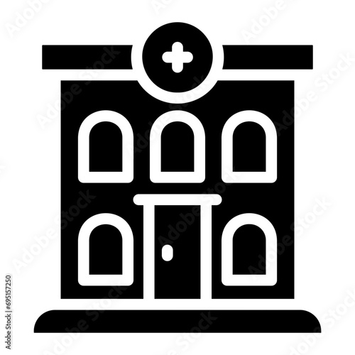 hospital Solid icon