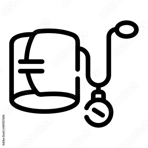 blood pressure Line Icon