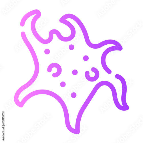 platelet Line Gradient Icon