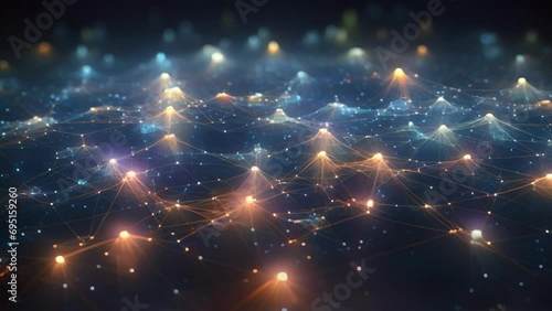 A dynamic fractal pattern, showcasing the endless iterations and complexities that algorithms bring to the forefront of AGI research.