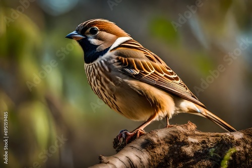 female house sparrow passer photo