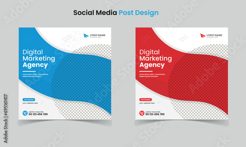 Business promotion web banner design