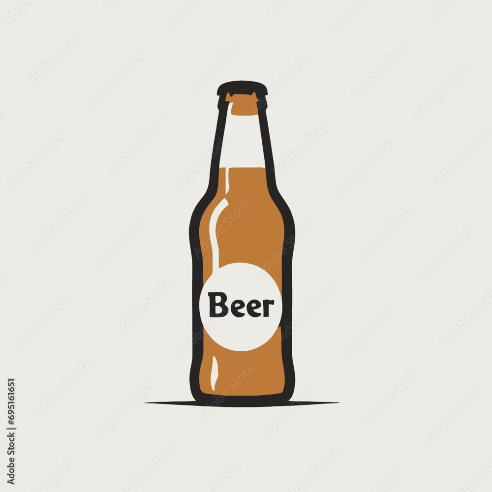 Minimalist Beer Logo Design Very Cool Concept Minimalist Beer Logo Design Very Cool Concept