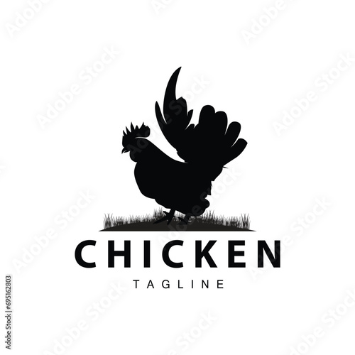 Chicken logo farm animal livestock chicken farm design fried chicken restaurant