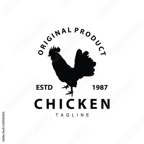 Chicken logo farm animal livestock chicken farm design fried chicken restaurant