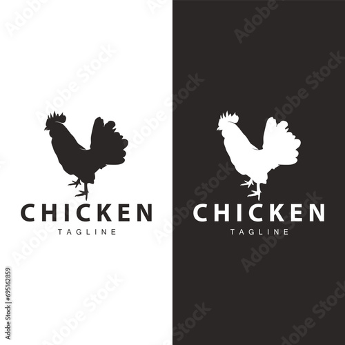Chicken logo farm animal livestock chicken farm design fried chicken restaurant