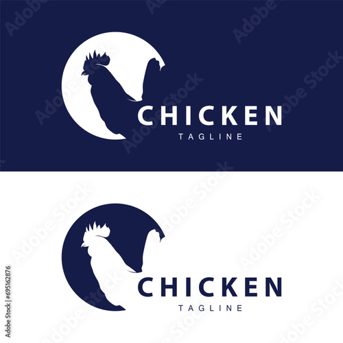 Chicken logo farm animal livestock chicken farm design fried chicken restaurant