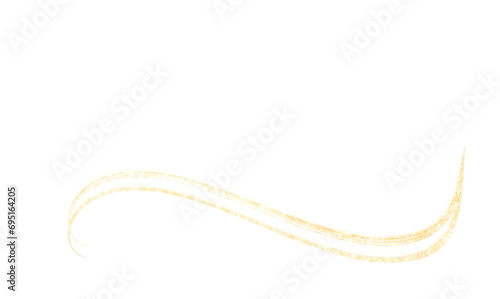 luxury gold curved lines with glitter and sparkling illustration 