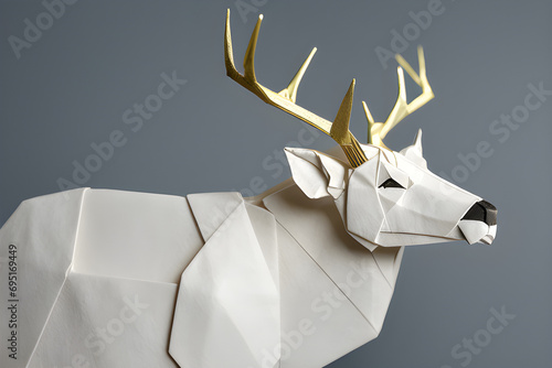 Origami deer