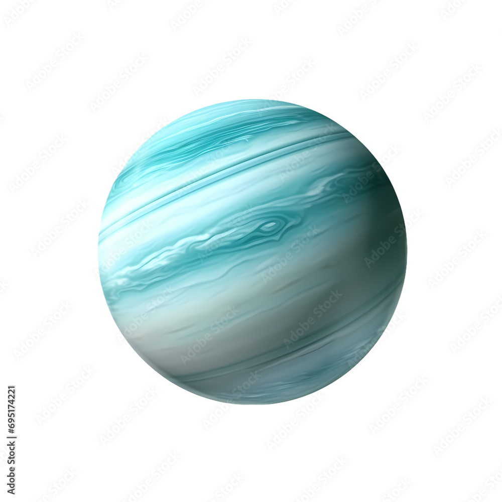 Uranus isolated on transparent background Uranus isolated on transparent background