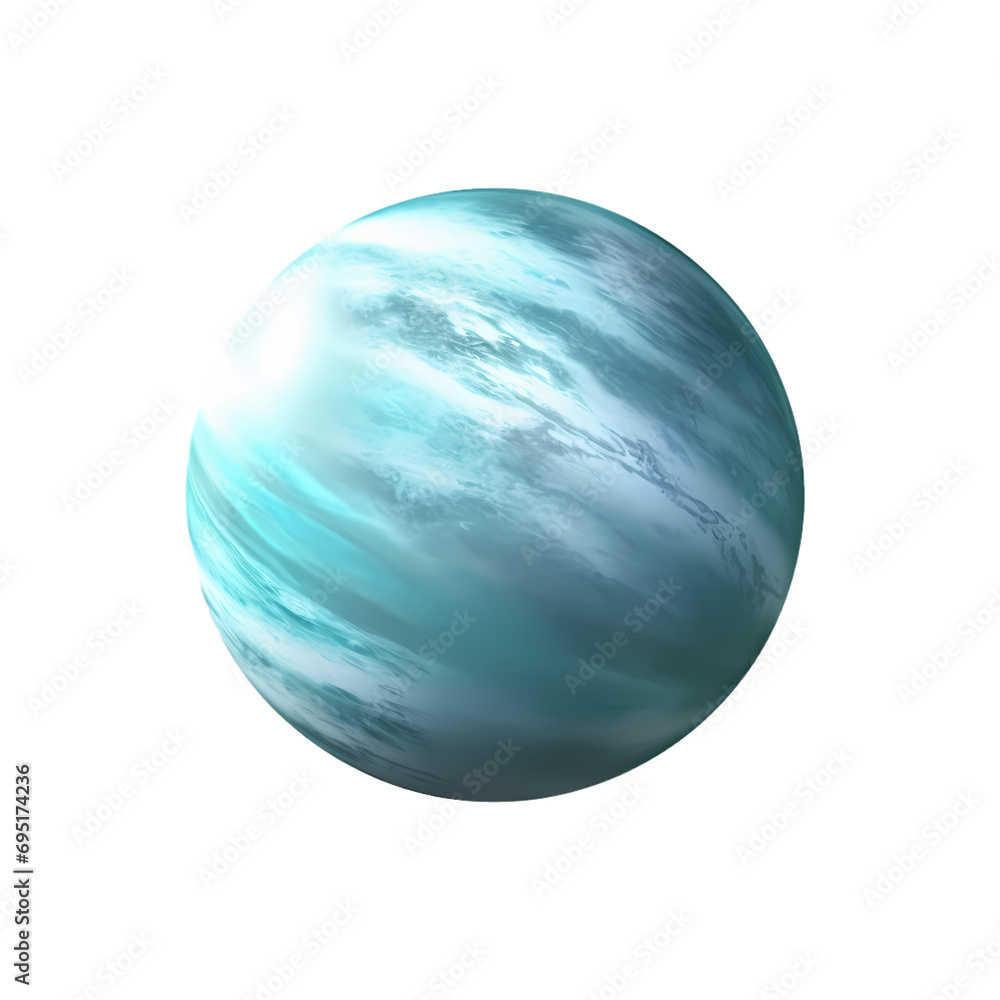 Uranus isolated on transparent background Uranus isolated on transparent background
