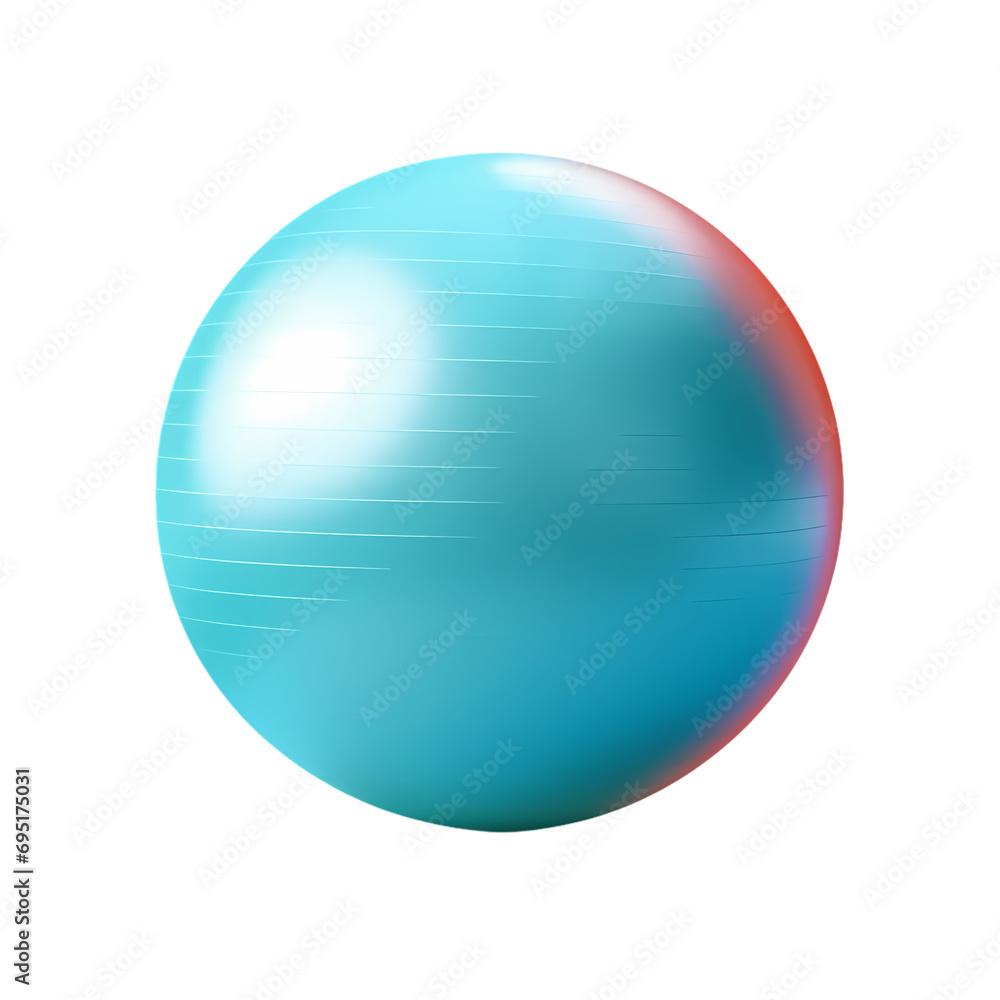 Fitness ball isolated on transparent background Fitness ball isolated on transparent background