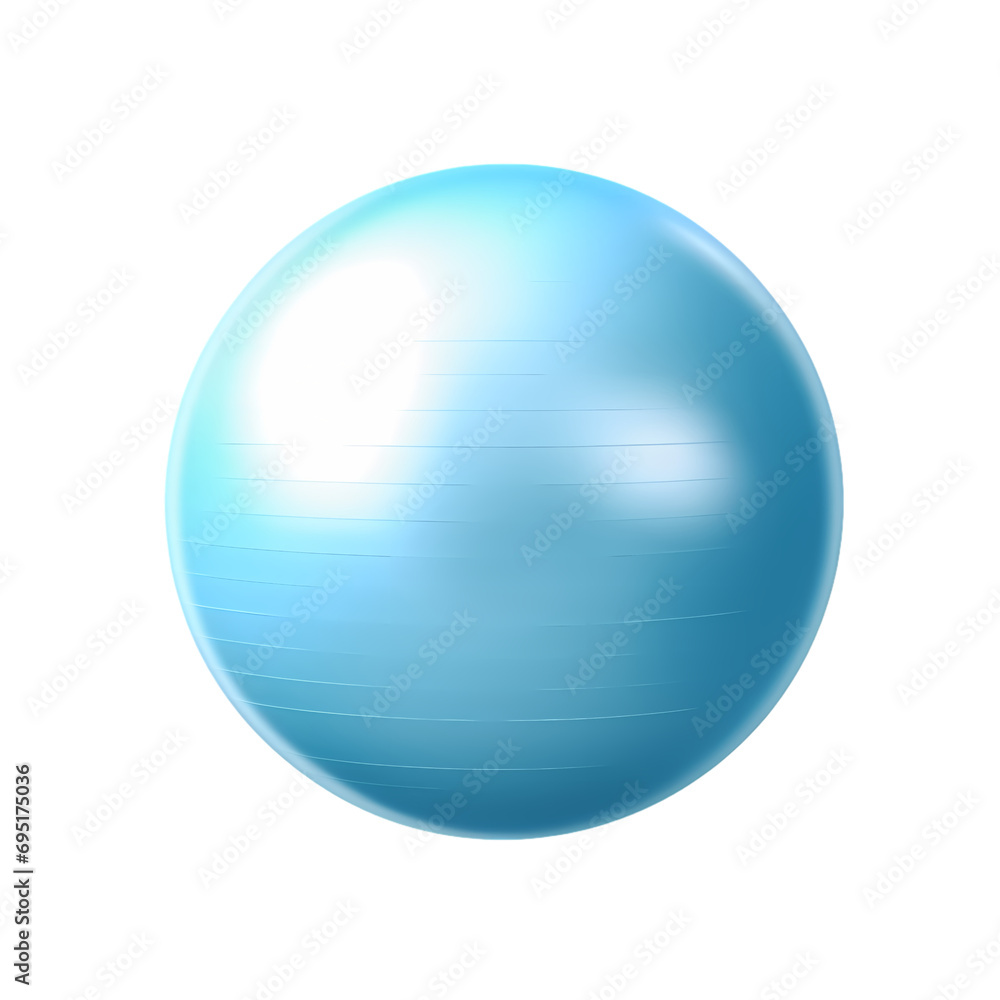 Fitness ball isolated on transparent background Fitness ball isolated on transparent background