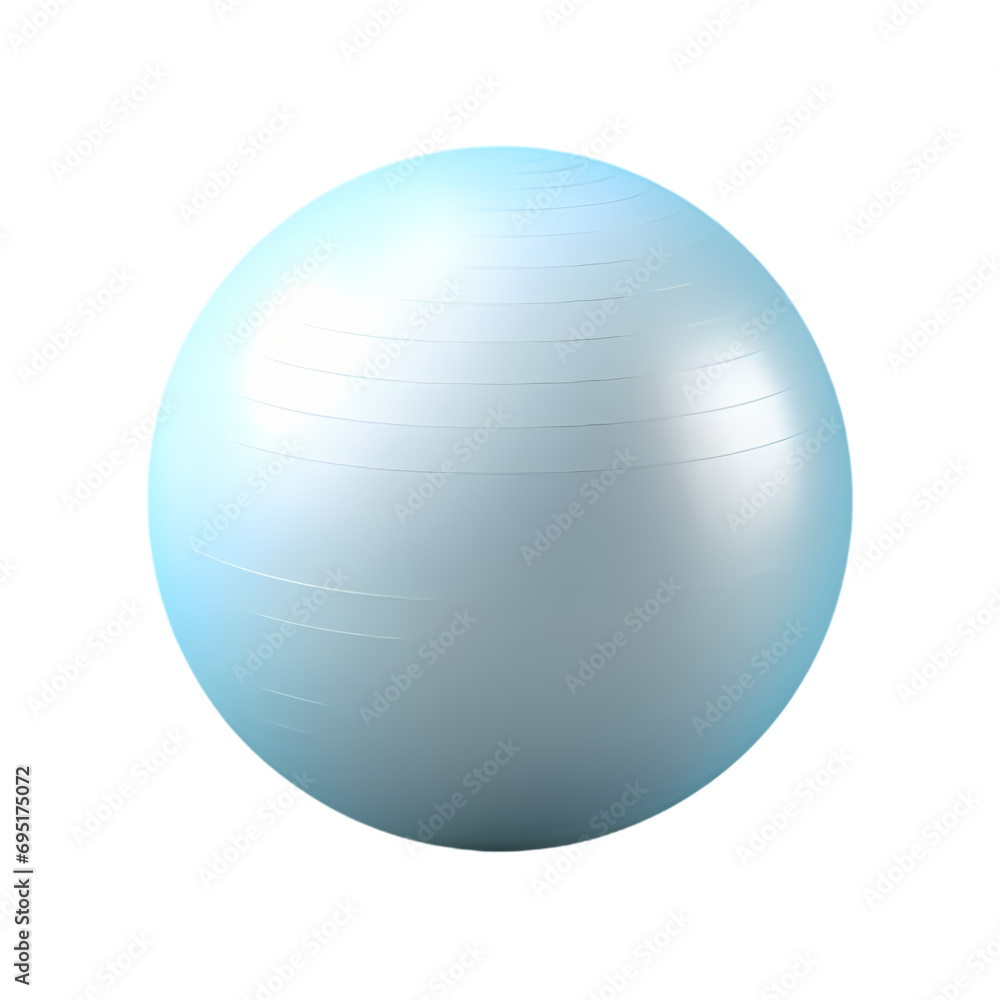 Fitness ball isolated on transparent background Fitness ball isolated on transparent background