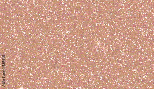 Abstract peach fuzz glitter sparkle bokeh light background,  photo