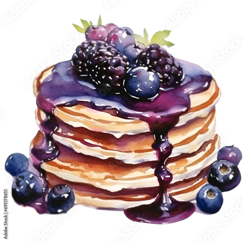 evid4252_water_color_of_a_blackcurrant_pancake__in_style_of_swe_5d487df5-f603-4d90-bf7c-8af4190d5ef5