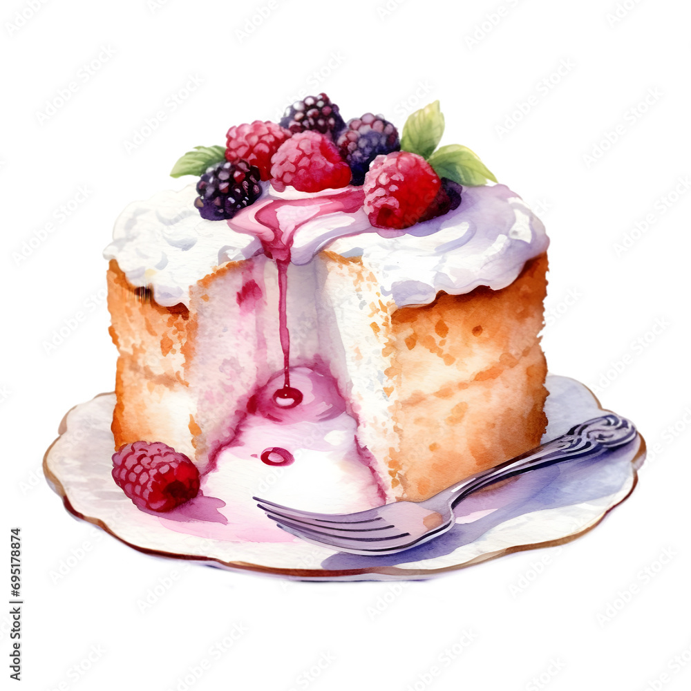 evid4252_water_color_painting_of_a_Angel_food_cake__in_style_of_94f6df78-b736-4fd3-aeb6-5d878b84cd6e evid4252_water_color_painting_of_a_Angel_food_cake__in_style_of_94f6df78-b736-4fd3-aeb6-5d878b84cd6e
