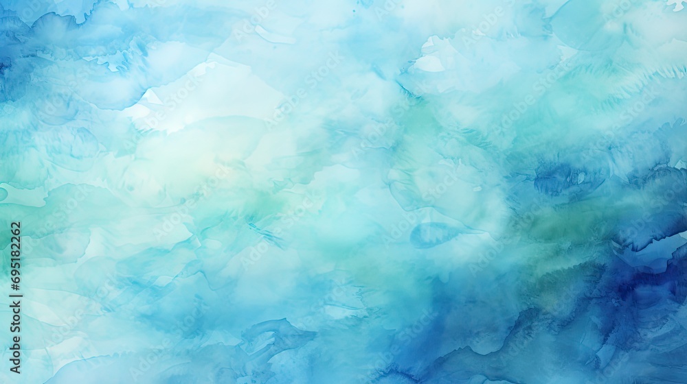 abstract blue grunge watercolor texture background