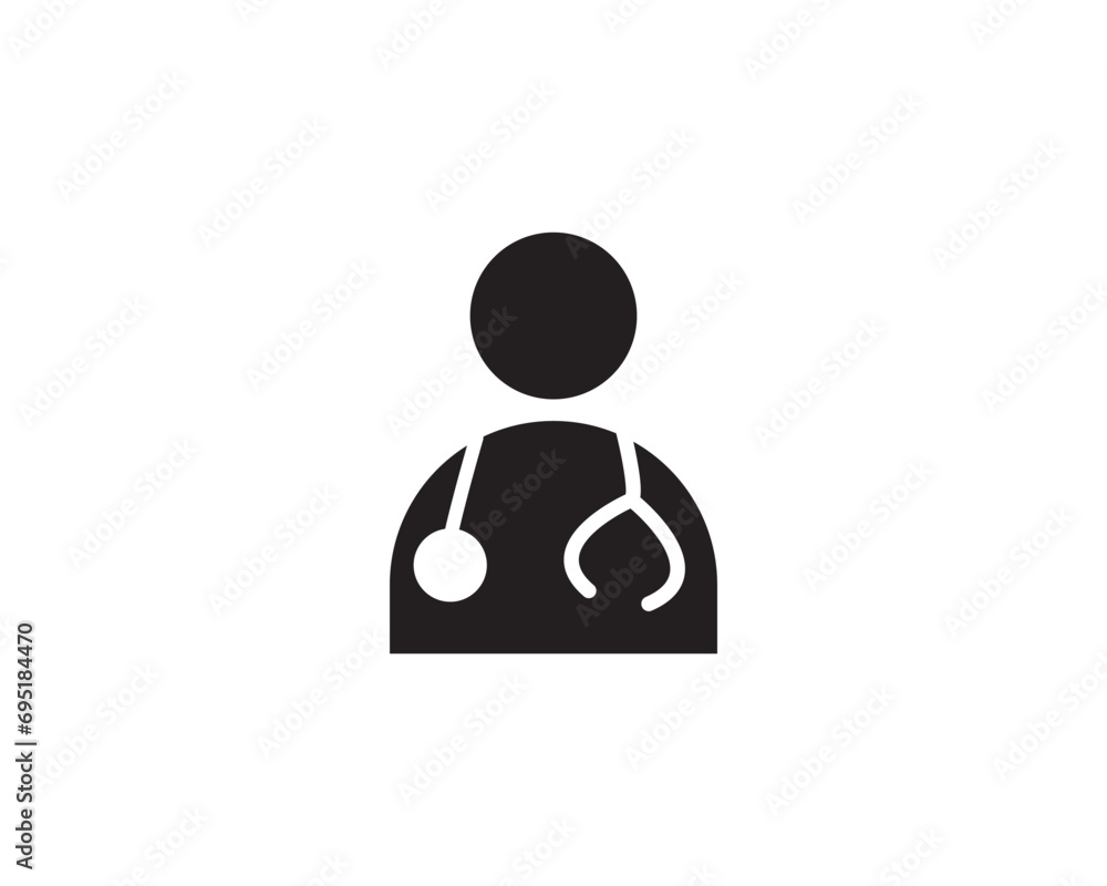 Doctor icon vector symbol design illustration Doctor icon vector symbol design illustration