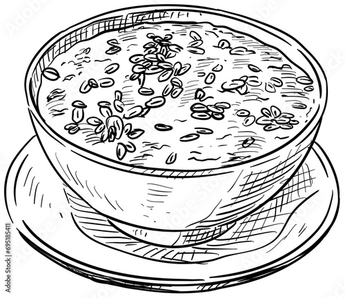 oats handdrawn illustration