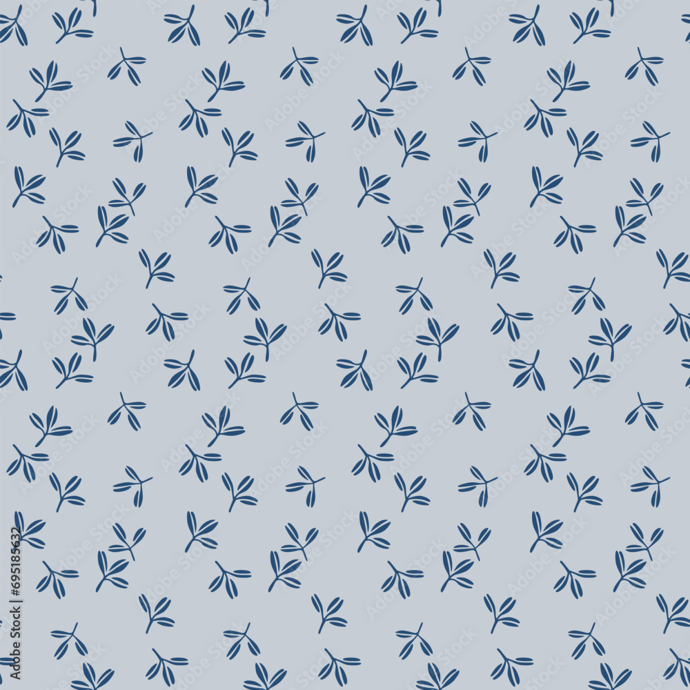 Japanese Cute Leaf Fall Vector Seamless Pattern Japanese Cute Leaf Fall Vector Seamless Pattern