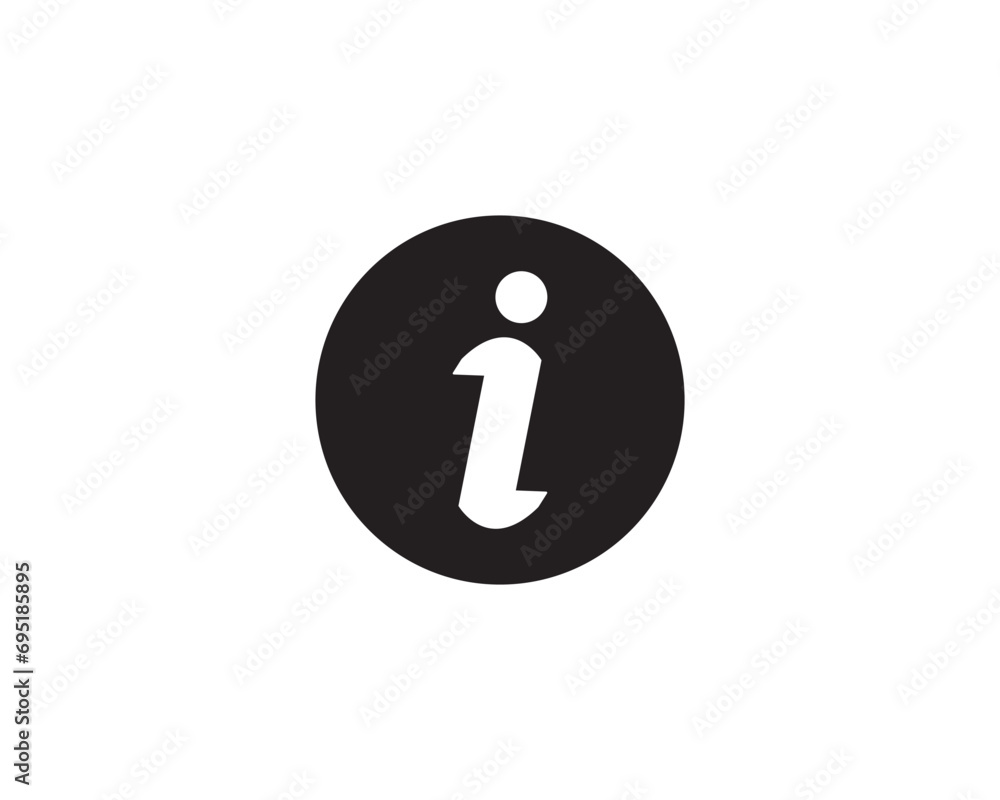 Information icon vector symbol design illustration isolated. Information icon vector symbol design illustration isolated.
