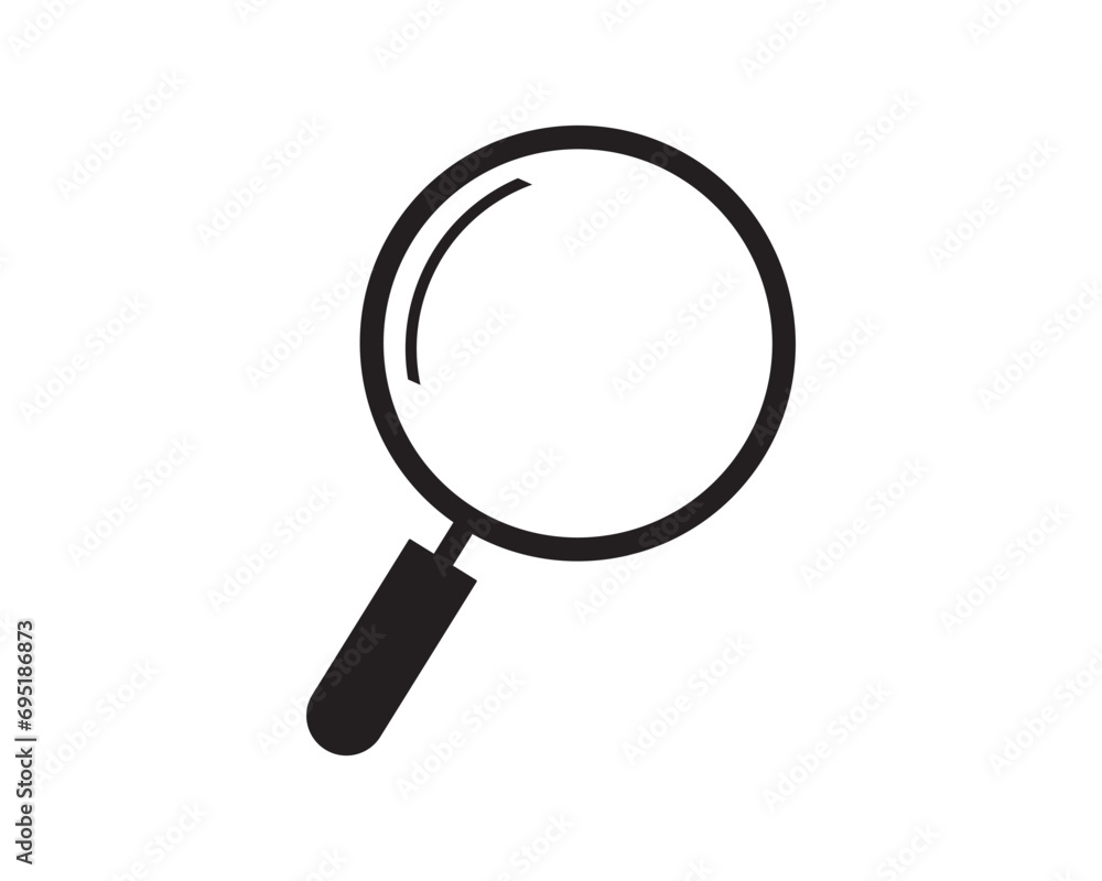 Magnify glass search find icon vector design symbol illustration Magnify glass search find icon vector design symbol illustration