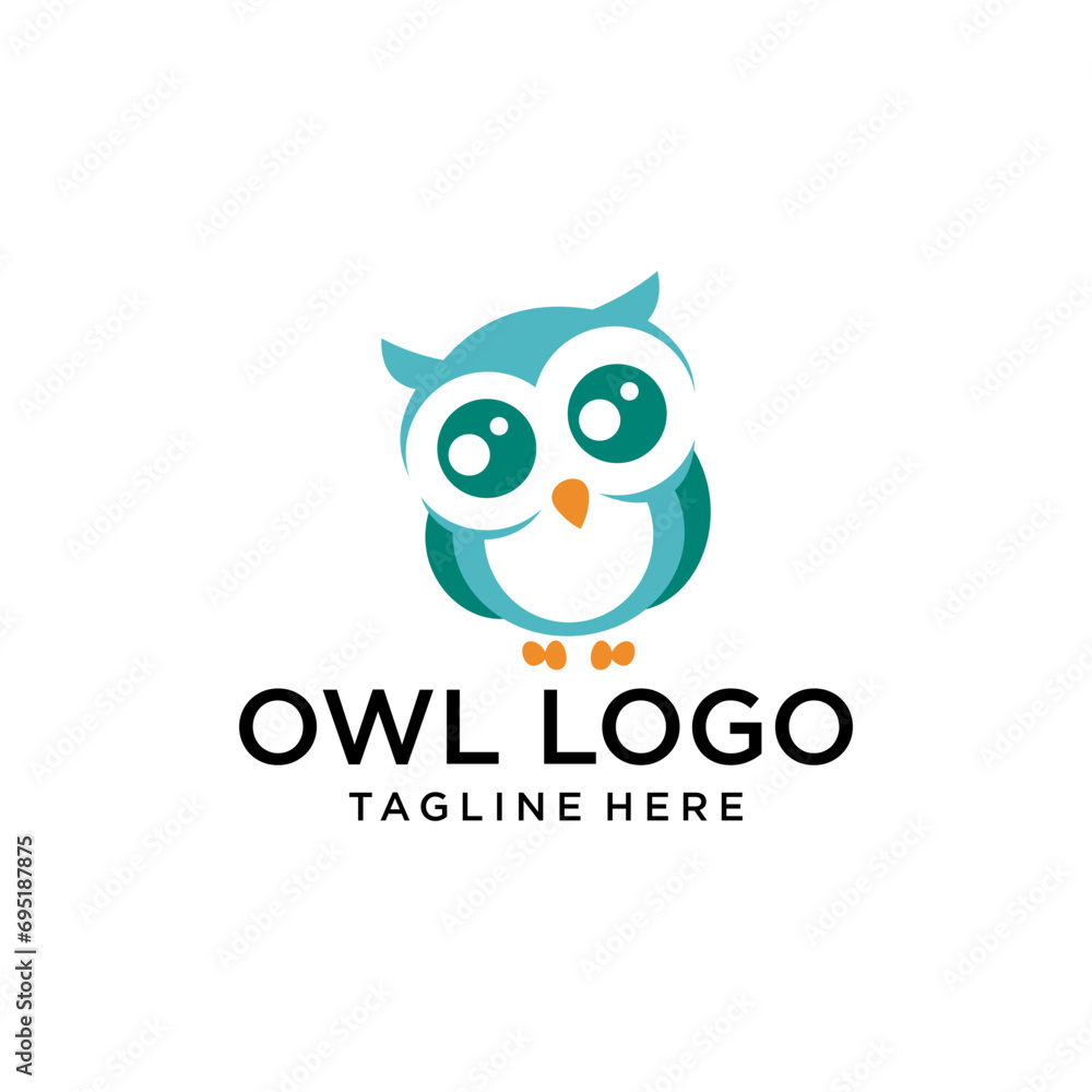 Owl vector symbol. Animal cartoon mascot. Wildlife. Owl vector sign. Cute owl icon. Owl vector symbol. Animal cartoon mascot. Wildlife. Owl vector sign. Cute owl icon.