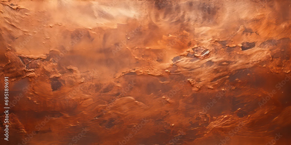 Copper texture closeup background.