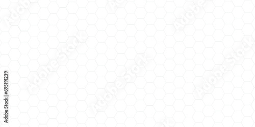 Hexagonal cells grid on white background Seamless wooden wall with pattern, in the photo decorative finishing tiles for the sidewalk