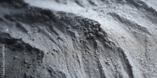 Powder metal texture closeup background.