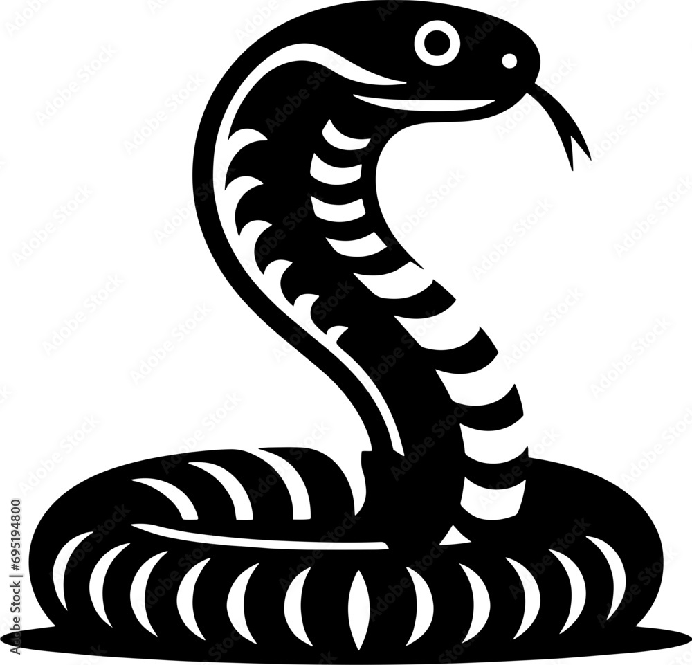 Fototapeta premium Philippine Cobra icon 13