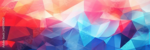 Abstract Geometric Website Banner