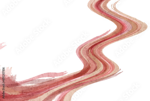 和紙　和柄　波　背景