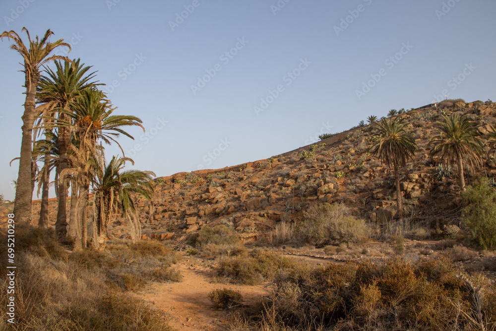 Wanderung durch die Schlucht Barranco de las Penidas in Fuerteventura