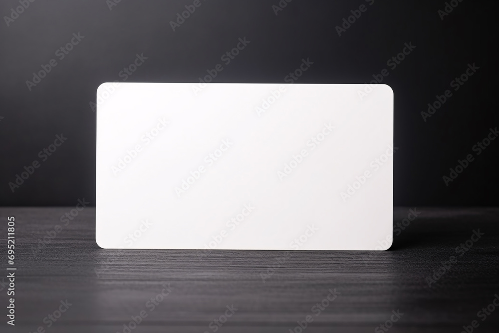 Blank Name Card Mockup, Showcase Your Branding in Style Blank Name Card Mockup, Showcase Your Branding in Style