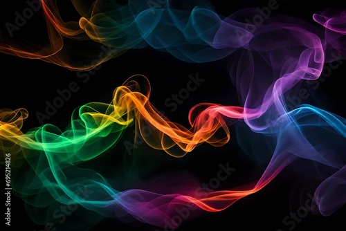 abstract smoke background